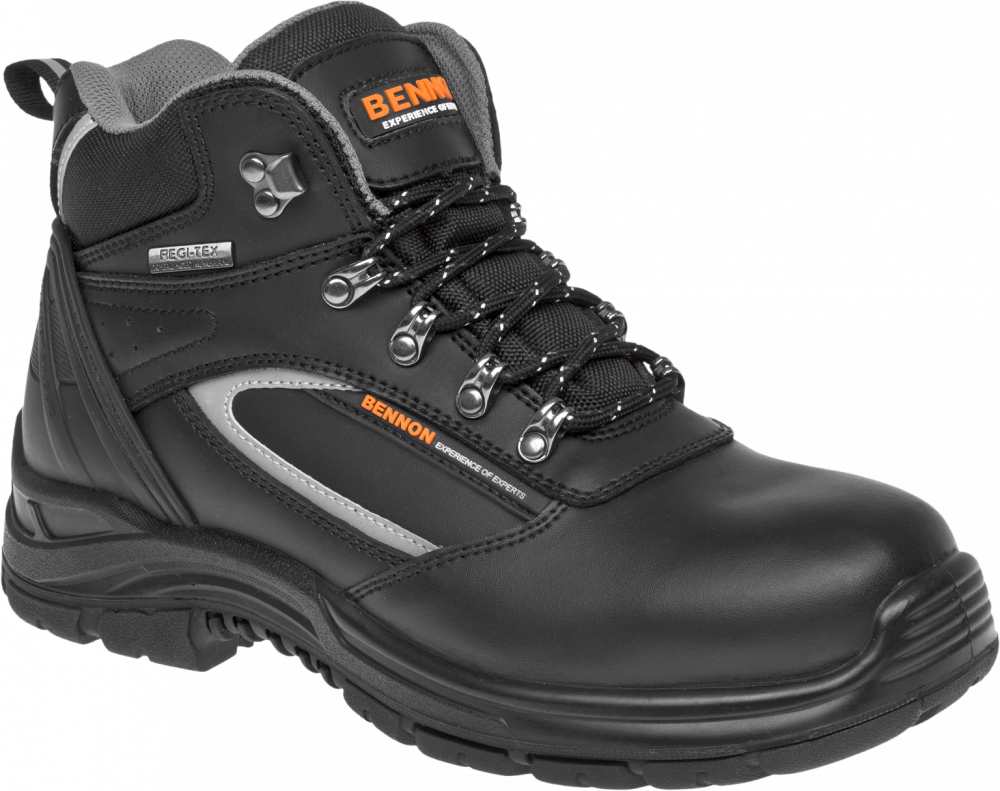 Buty robocze Bennon BNN Fortis O2 Membrane High, rozmiar 46, czarno-szary