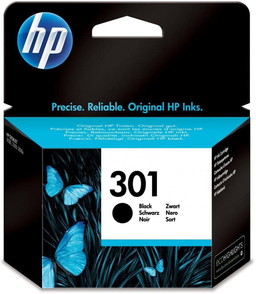 Tusz Hp 301 (CH561EE), 190 stron, black (czarny)