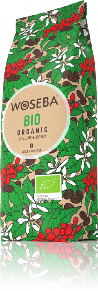 Kawa ziarnista Woseba Bio Organic, 1kg