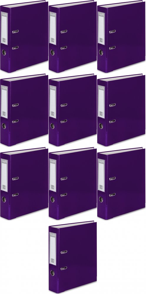 10x Segregator A4 VauPe FCK, 50mm, fioletowy