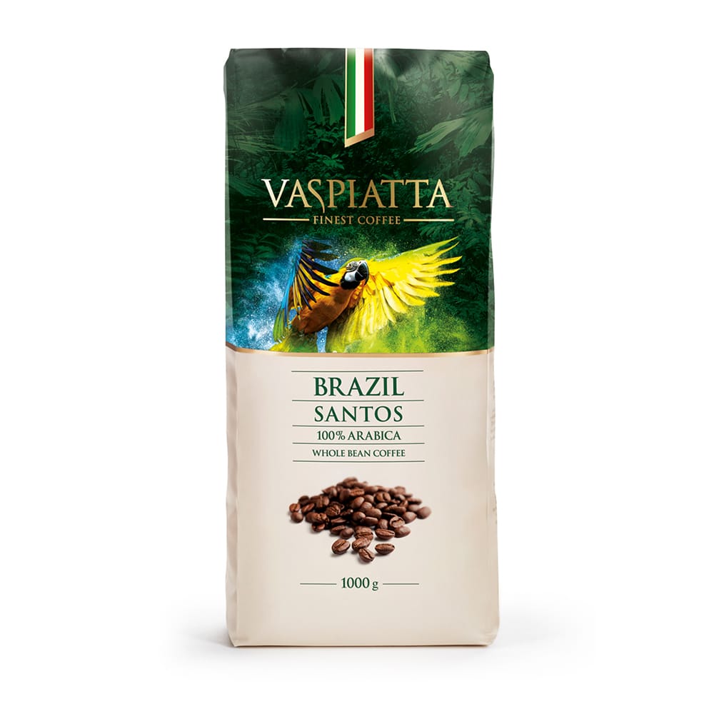 Kawa ziarnista Vaspiatta Brazil Santos, 1kg