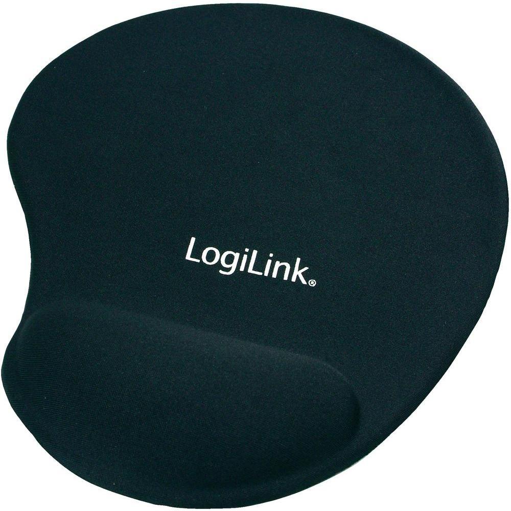 Podkładka żelowa pod mysz LogiLink, żelowa, 200x220x20mm, czarny
