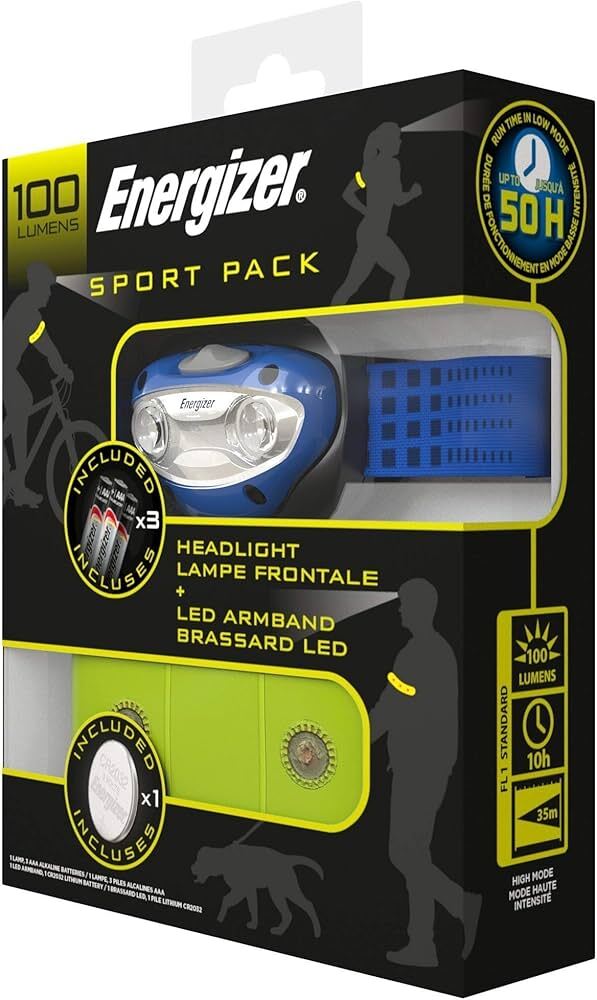 Latarka czołowa Energizer Sport Pack Led