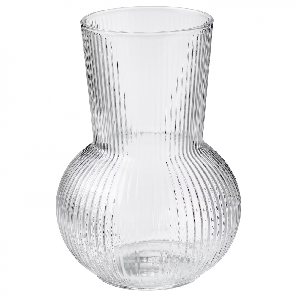 Wazon PADRAG, szkło, 17 cm, bezbarwny