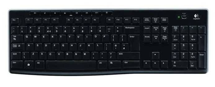 Klawiatura bezprzewodowa Logitech K270, czarny