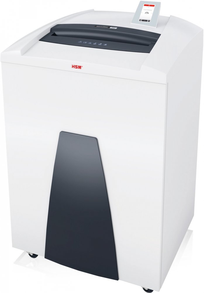 Niszczarka HSM Securio P44i, ścinek 0.78x11mm, 19 kartek, E-5/F-3/P-6/T-6 DIN, biały