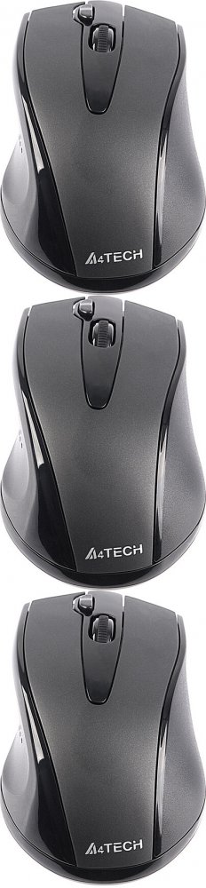 3x Myszka bezprzewodowa A4Tech G9-500F-1, optyczna, czarny