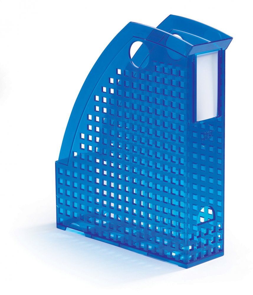 Organizer na dokumenty Durable Trend, A4, 74mm, niebieski przezroczysty