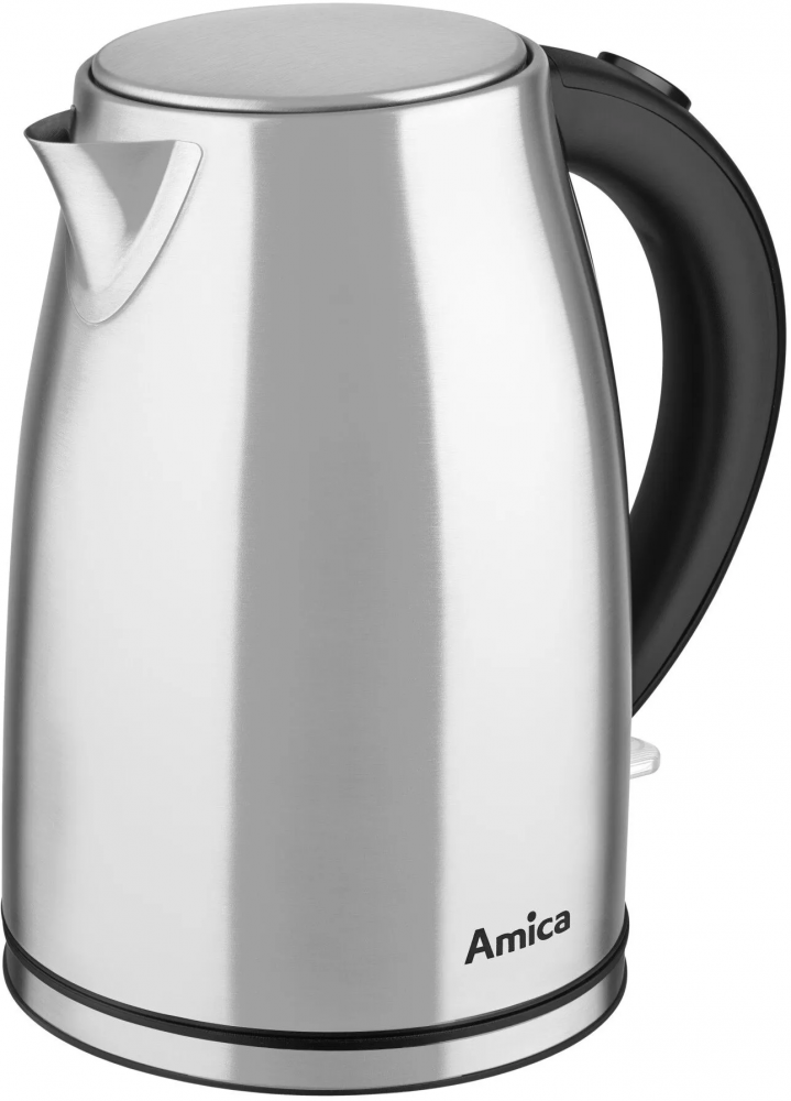 Czajnik elektryczny Amica KF3038, 1.7l, srebrny