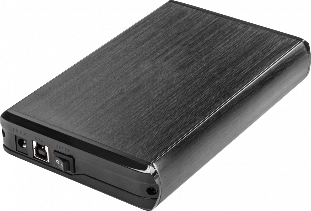 Obudowa HDD/SSD zewnętrzna Natec Rhino, Sata 3.5", USB 3.0, aluminium, czarny