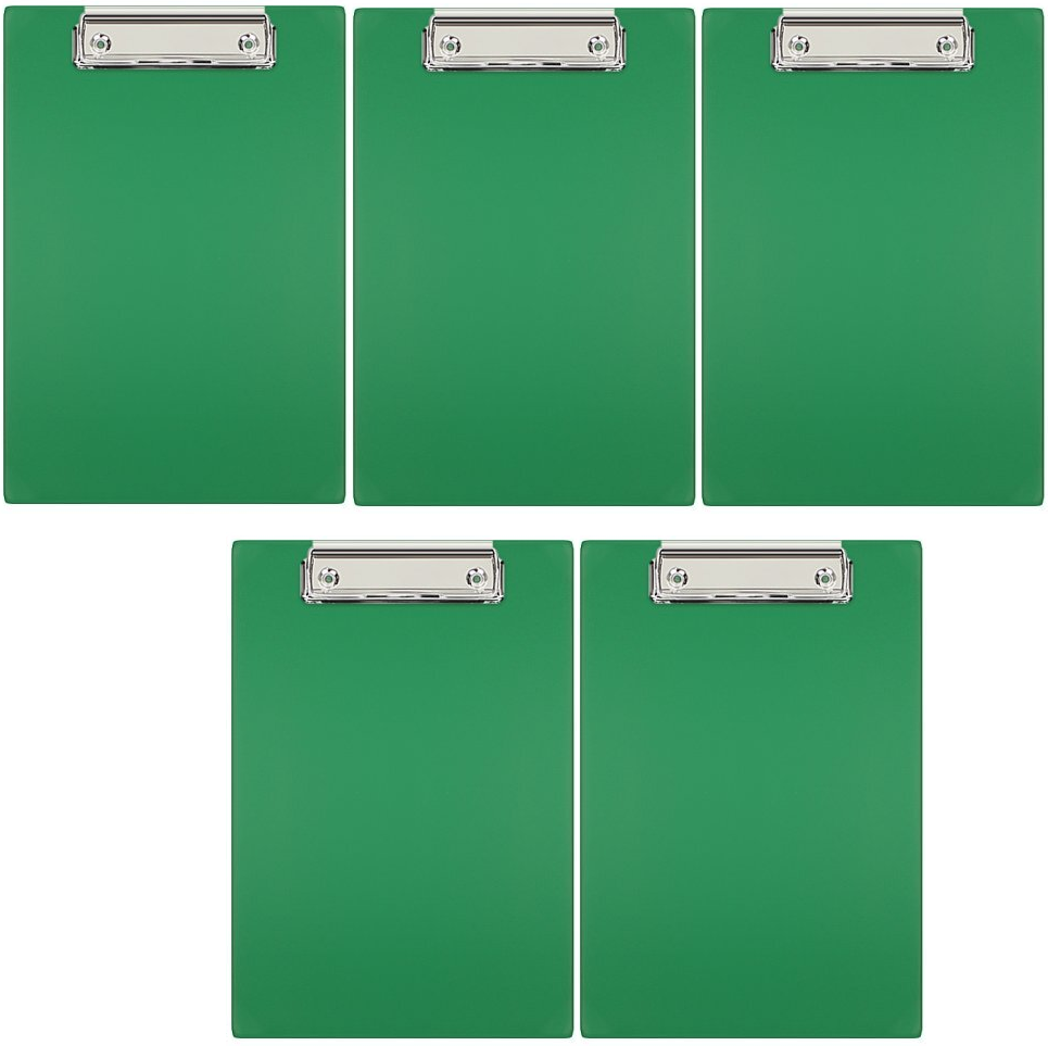 5x Clipboard Biurfol, A5, zielony