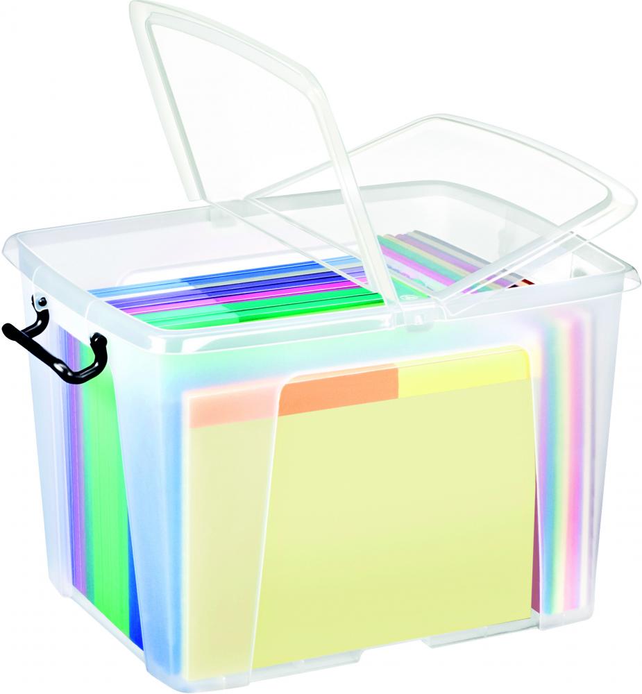 Pojemnik biurowy Cep Smartbox, 40l, transparentny