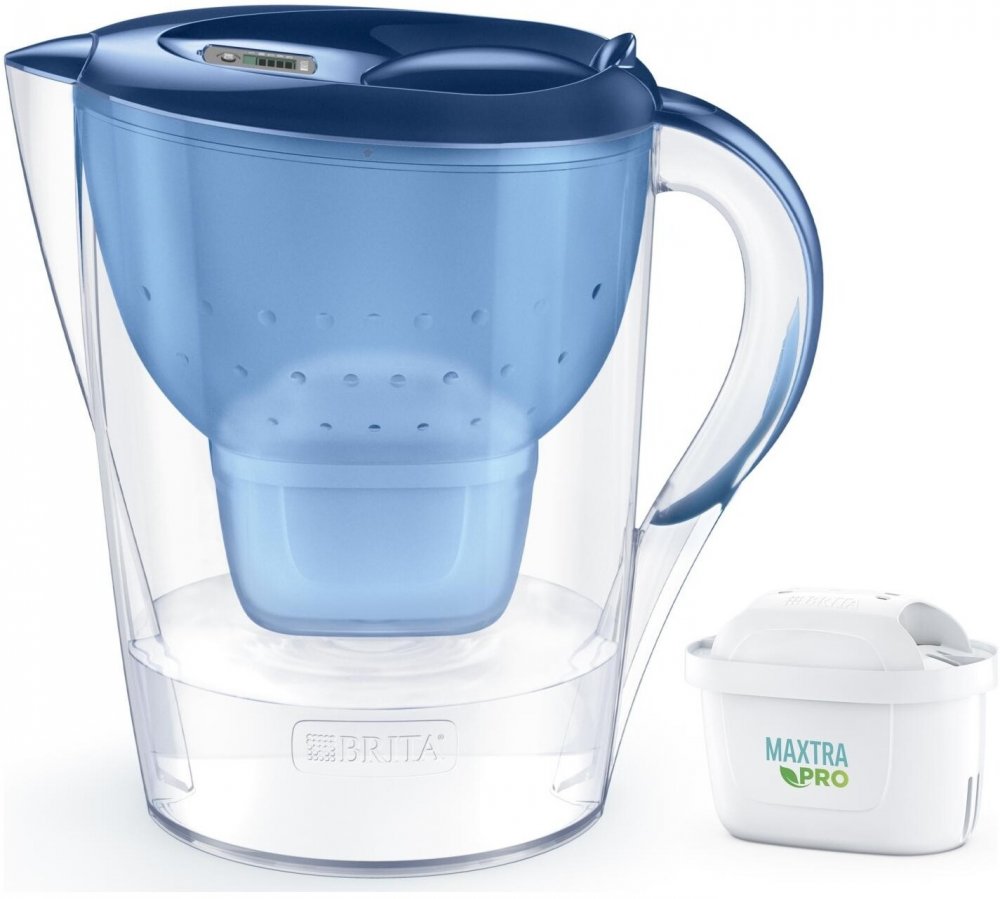 Dzbanek filtrujący Brita Marella XL, 3.5l, niebieski + 1 wkład Maxtra Pro Pure Performance