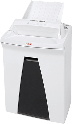 Niszczarka automatyczna HSM Securio AF150, ścinek 4.5x30mm, 150 kartek, P-4/E-3/T-4/F-1 DIN, biały