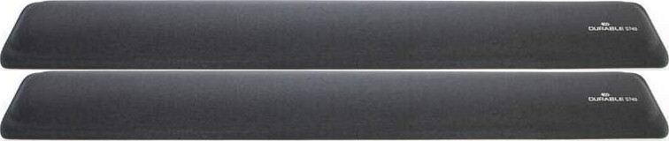 2x Podkładka żelowa pod nadgarstki Durable, 460x61x20mm, antracytowy