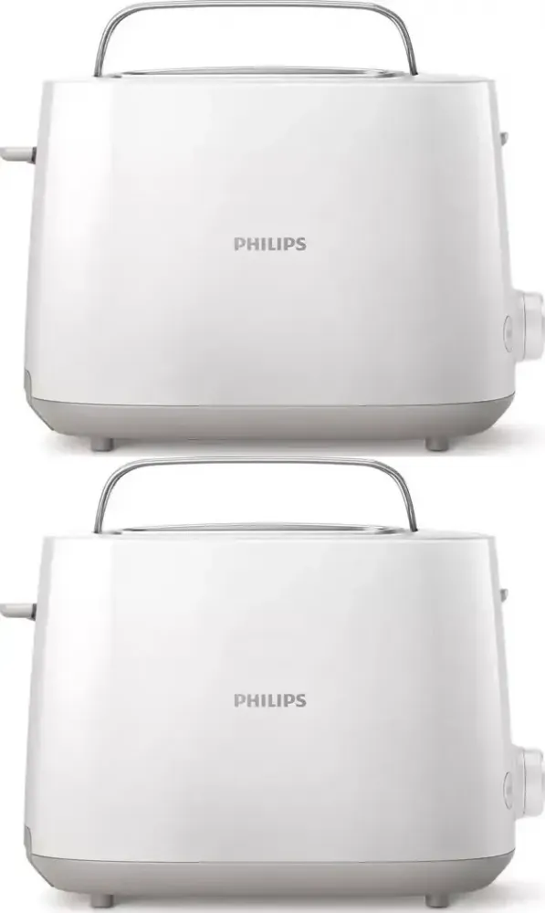 2x Toster Philips Daily Collection HD2581/00, biały