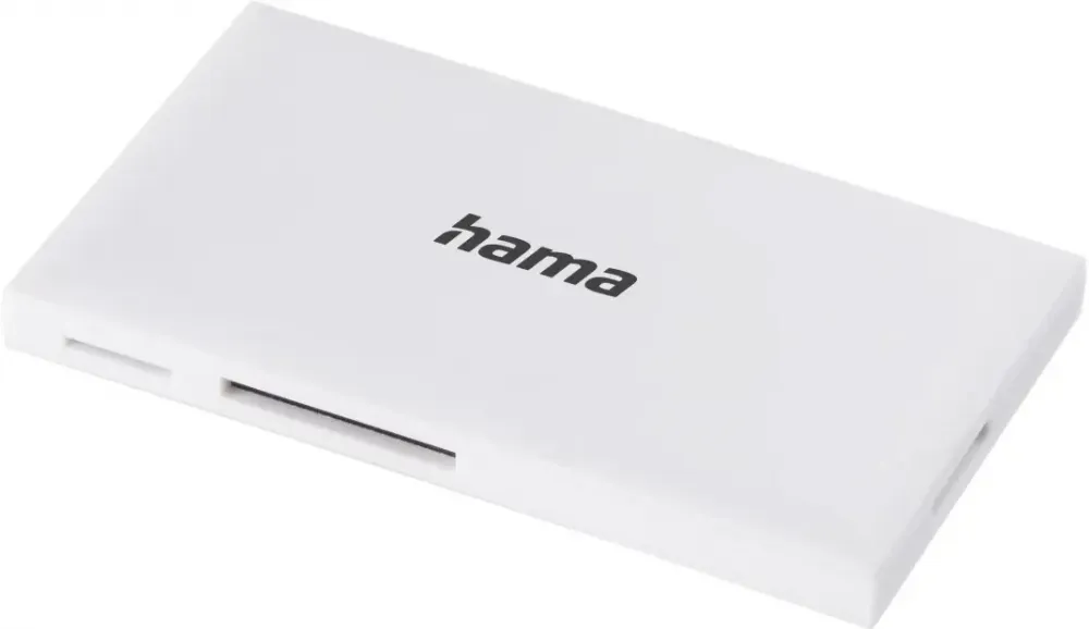 Czytnik kart pamięci Hama Multi, USB 3.0, SD/mSD/CF/MS, biały