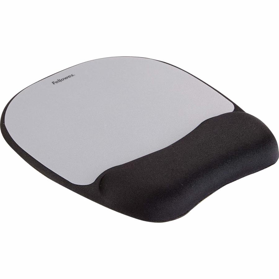 Podkładka piankowa pod mysz i nadgarstek Fellowes Memory Foam, 200x20x230mm, czarno-szary