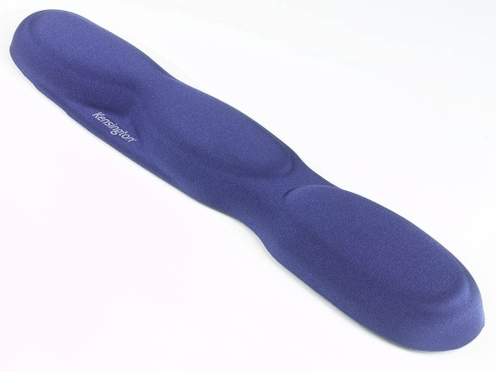 Podkładka pod nadgarstek Kensington, piankowa, 575x134x38mm, niebieski