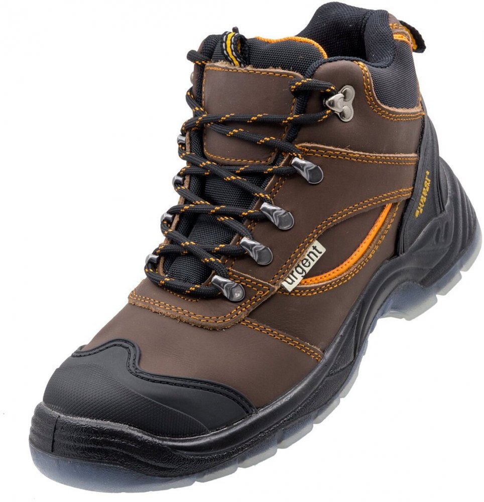 Buty robocze Urgent 120 S3, skóra bydlęca, rozmiar 44, brązowy