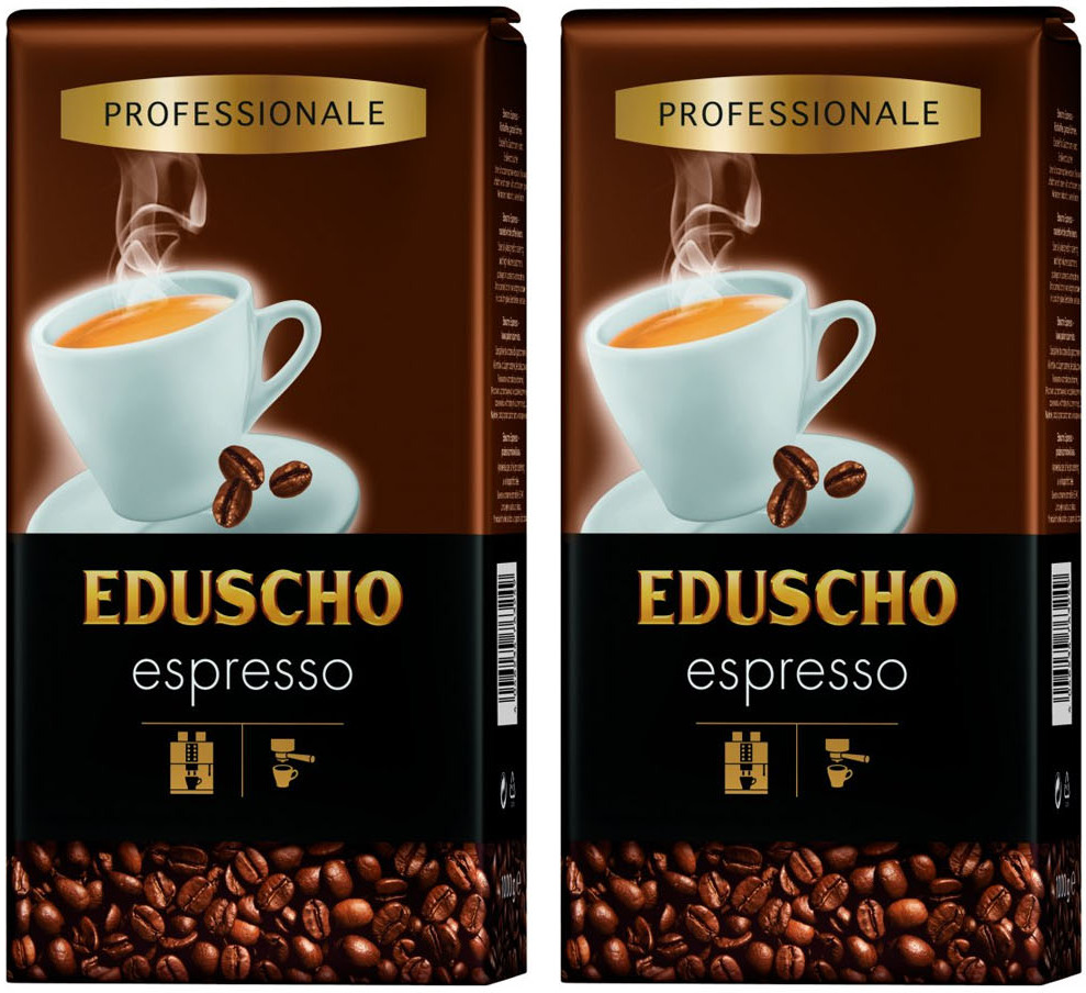 2x kawa ziarnista Eduscho Professionale Espresso, 1kg