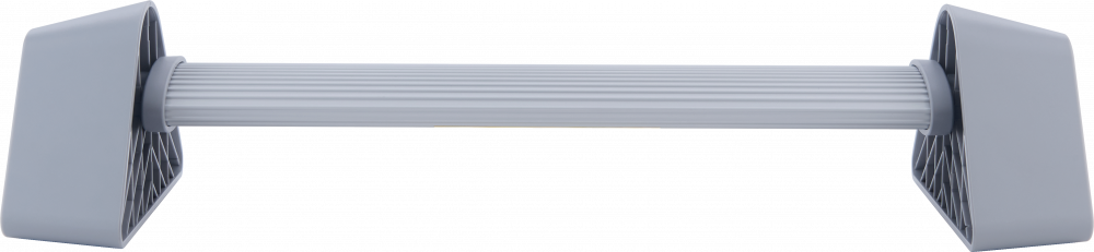 Outlet: USZKODZONE OPAKOWANIE Podnóżek Kensington, z funkcją kołysania, 559x119x218mm, szary
