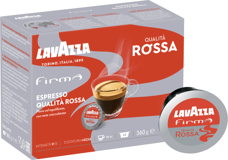 Outlet: USZKODZONE OPAKOWANIE Kawa w kapsułkach Lavazza Firma Qualita Rossa, 48 sztuk