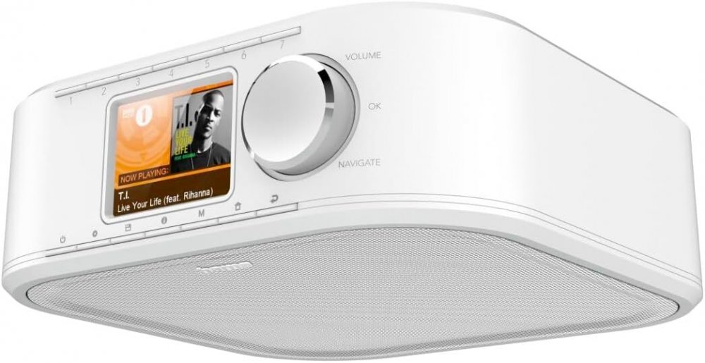 Radio cyfrowe Hama DIR355SBT, DAB+/Internet Radio/Bluetooth /App, biały