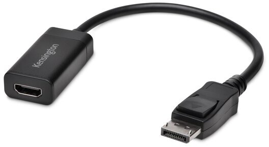 Adapter wideo Kensington VP4000, z Display Port 1.2 na HDMI 4K, czarny