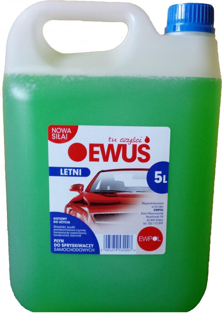 Płyn do spryskiwaczy Ewuś, letni, 5l