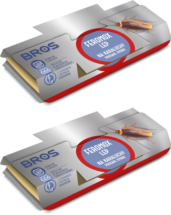 2x Lep na karaluchy Bros Feromox Standard, 1 sztuka
