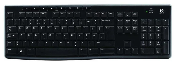 Outlet: USZKODZONE OPAKOWANIE Klawiatura bezprzewodowa Logitech K270, czarny
