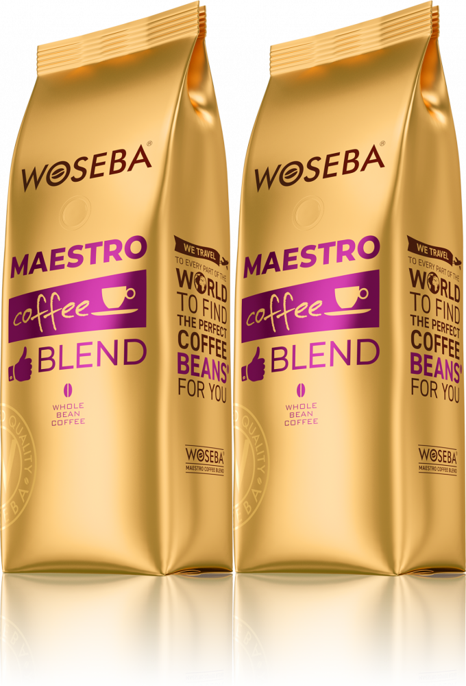 2x Kawa ziarnista Woseba Maestro, 1kg