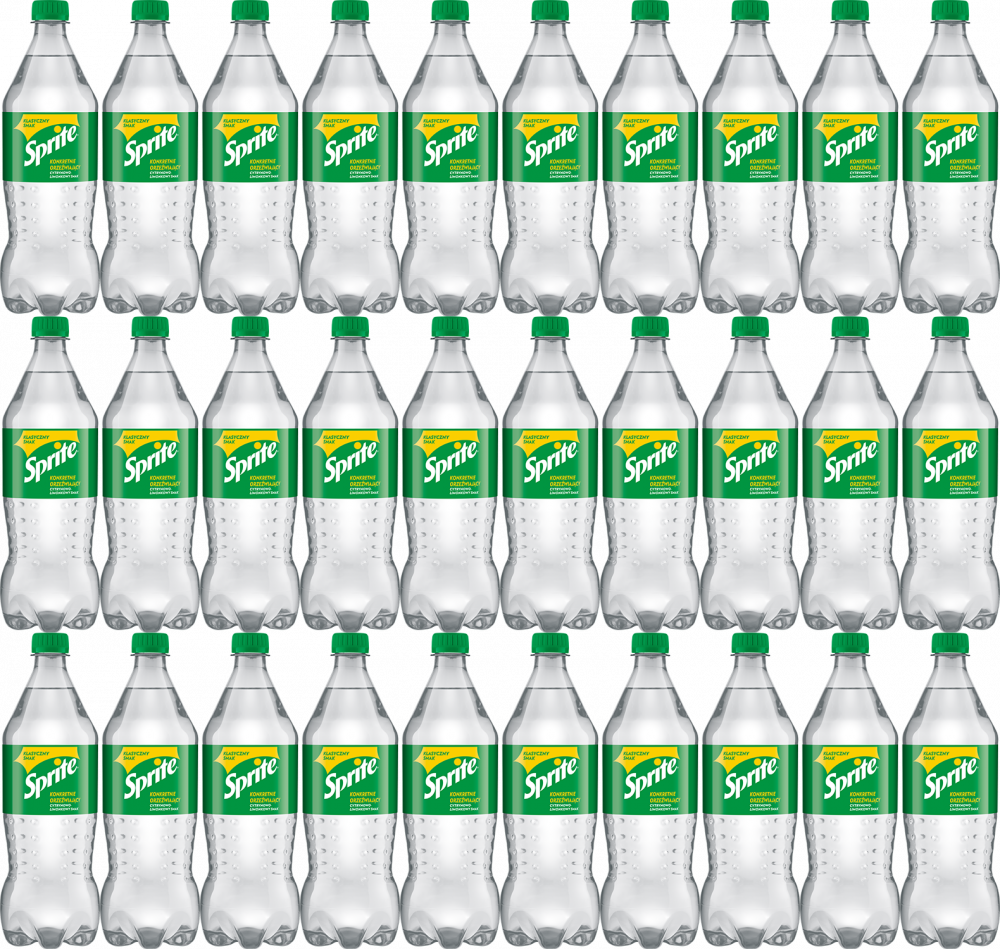 48x Napój gazowany Sprite, butelka, 0.85l