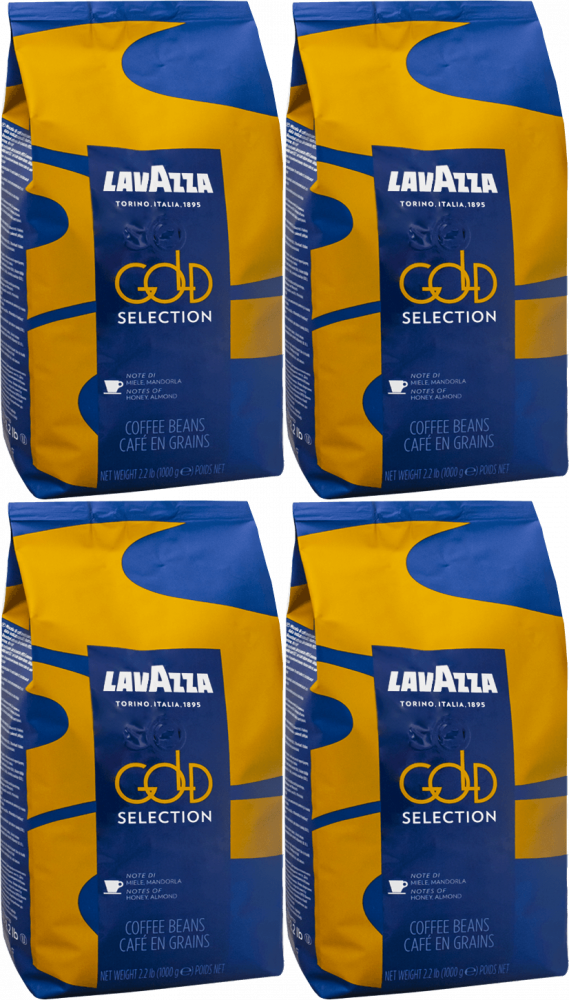 4x Kawa ziarnista Lavazza Gold Selection, 1 kg