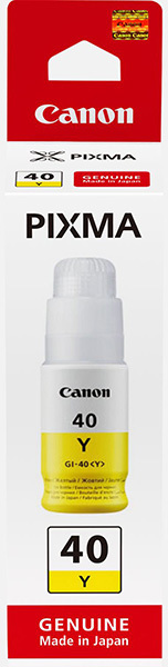 Tusz Canon GI-40 Y (3402C001), 7700 stron, 70ml, yellow (żółty)