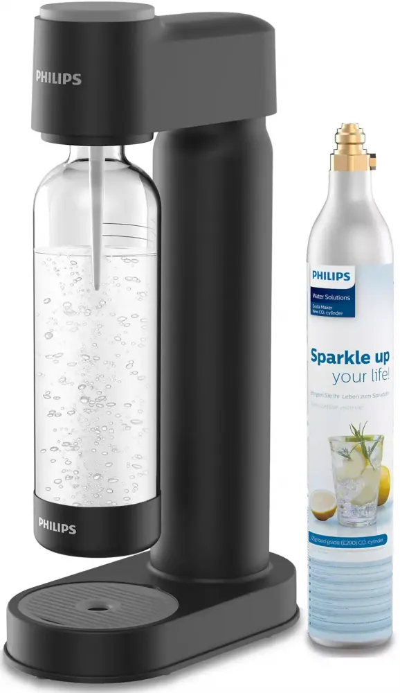 Saturator do wody Philips Go Zero ADD4901BK/10, czarny