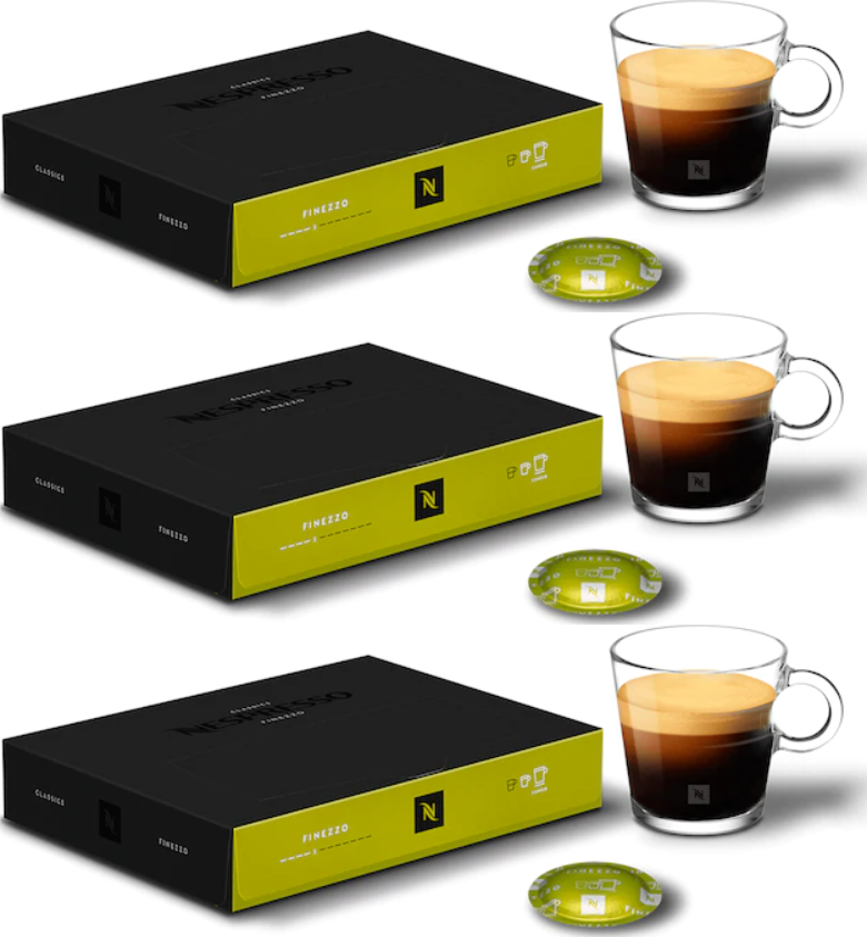 2x Kapsułki do ekspresu Nespresso Business Finezzo, 50 sztuk