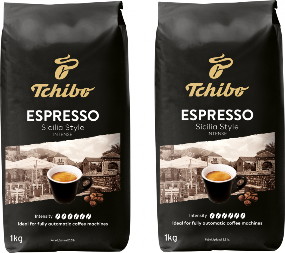 2x Kawa ziarnista Tchibo Espresso Sicilia Style, 1kg