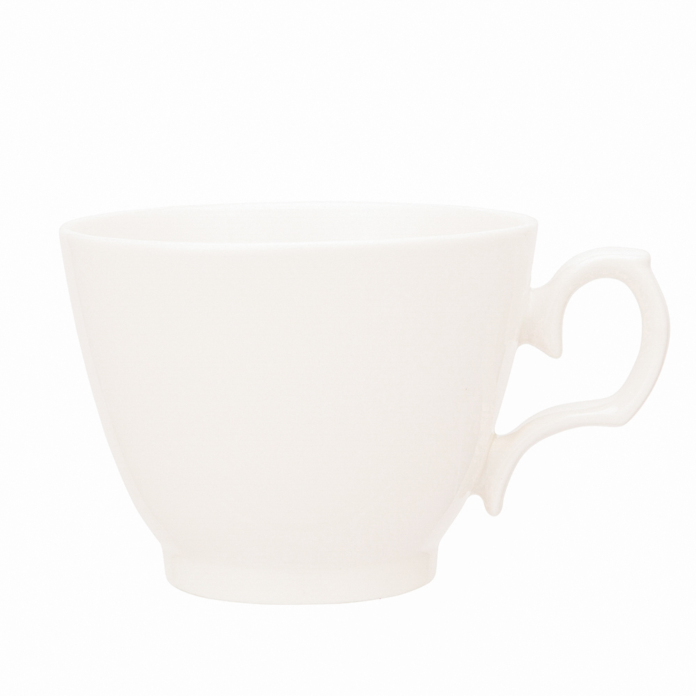 Filiżanka do kawy i herbaty MariaPaula Ecru Jumbo, 350ml, porcelana, ecru