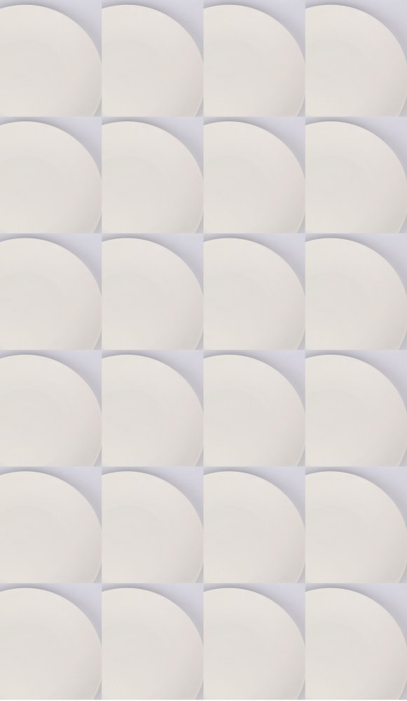 24x Talerz deserowy Altom Design Bella, 20cm, porcelana, kremowy