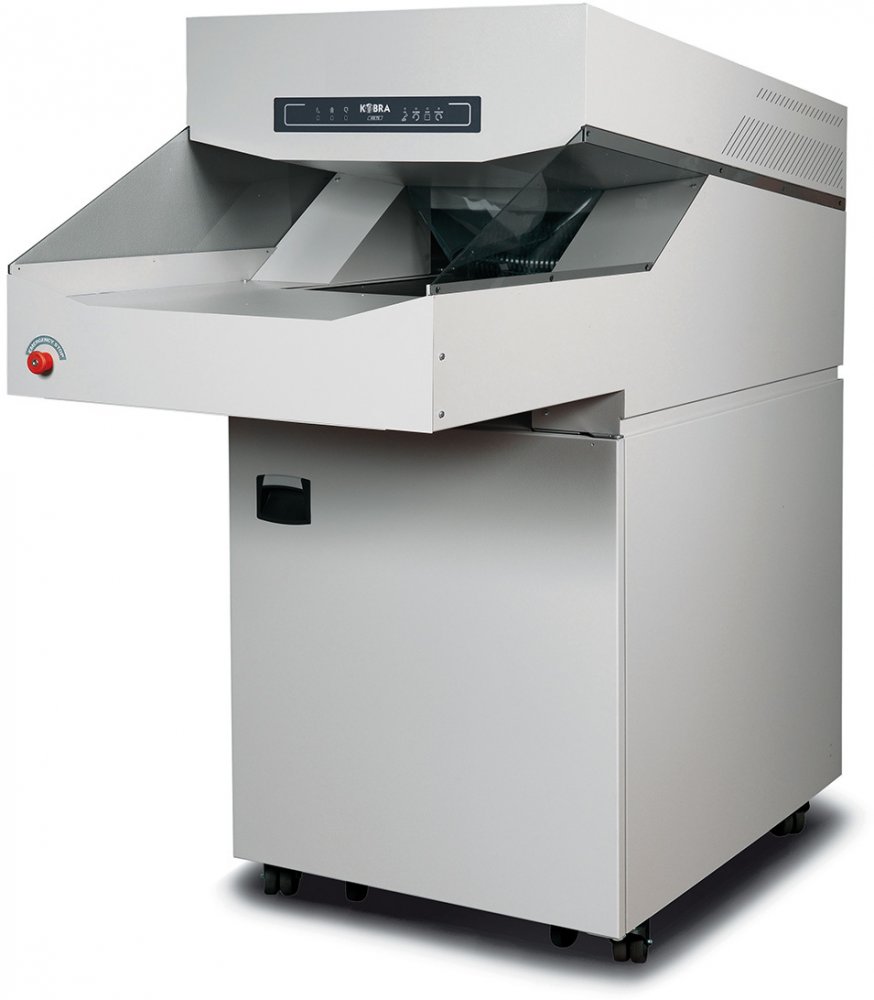 Niszczarka Kobra 430 TS C4, ścinek 5.8x50mm, 130 kartek, P-3/ O-2/ T-3/ E-2/ F-1 DIN , szary
