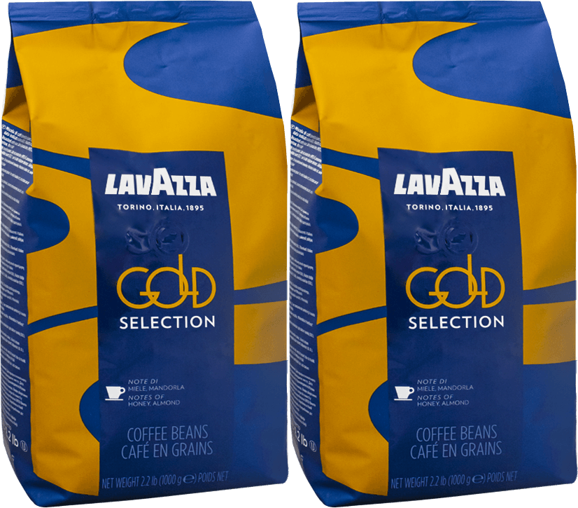 2x Kawa ziarnista Lavazza Gold Selection, 1 kg
