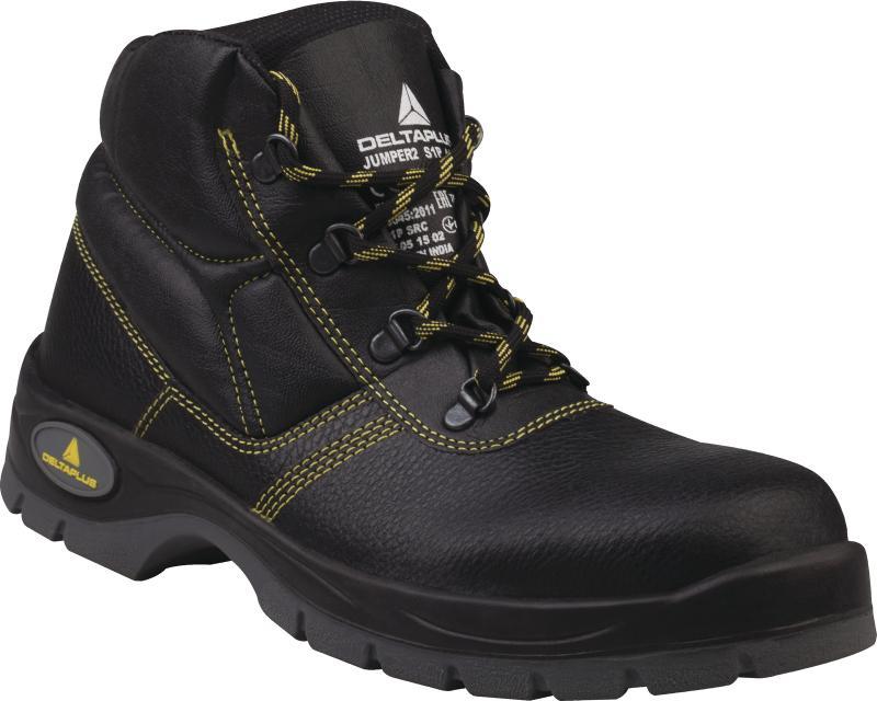 Buty robocze bezpieczne Delta Plus Jumper2 S1P SRC, rozmiar 37, czarny
