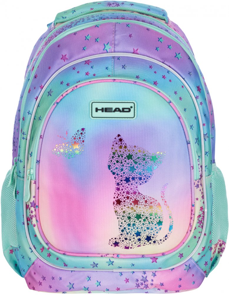 Plecak szkolny Astra Head Kitty, trzykomorowy, 20l, ombre
