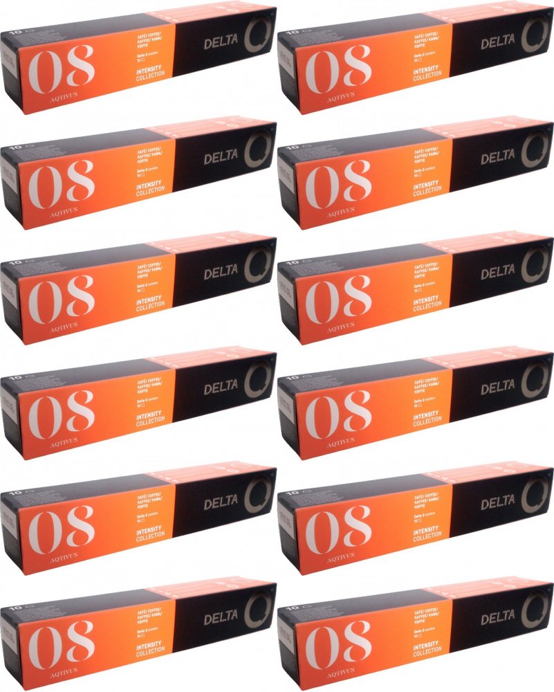 12x Kapsułki do ekspresu Delta Q aQtivus, 10 sztuk