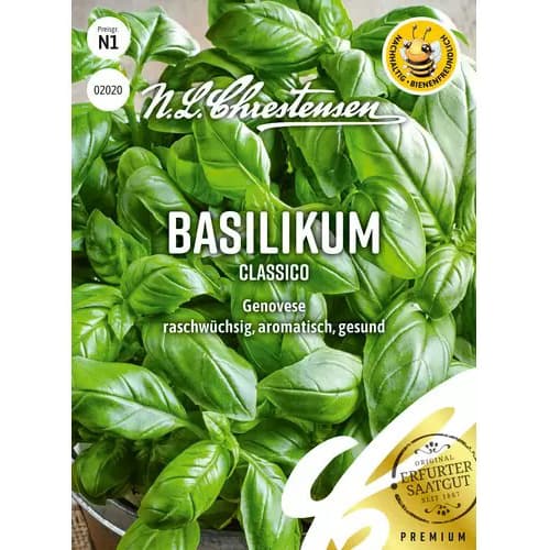 1 pac, Busuioc Genovese Classico - Semințe: Mod de ambalare: 1 pac