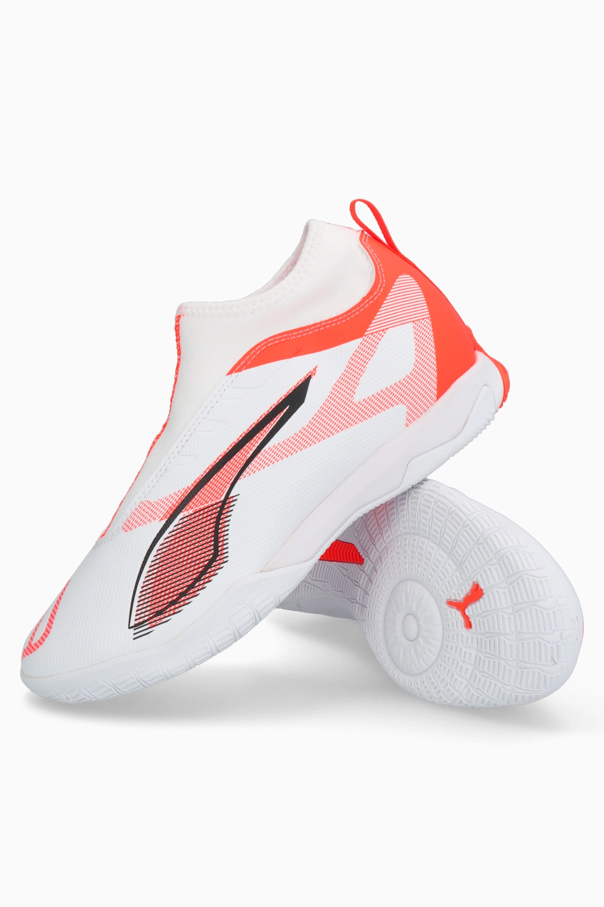 Halówki Puma Ultra 5 Match LL IT Junior - Biały