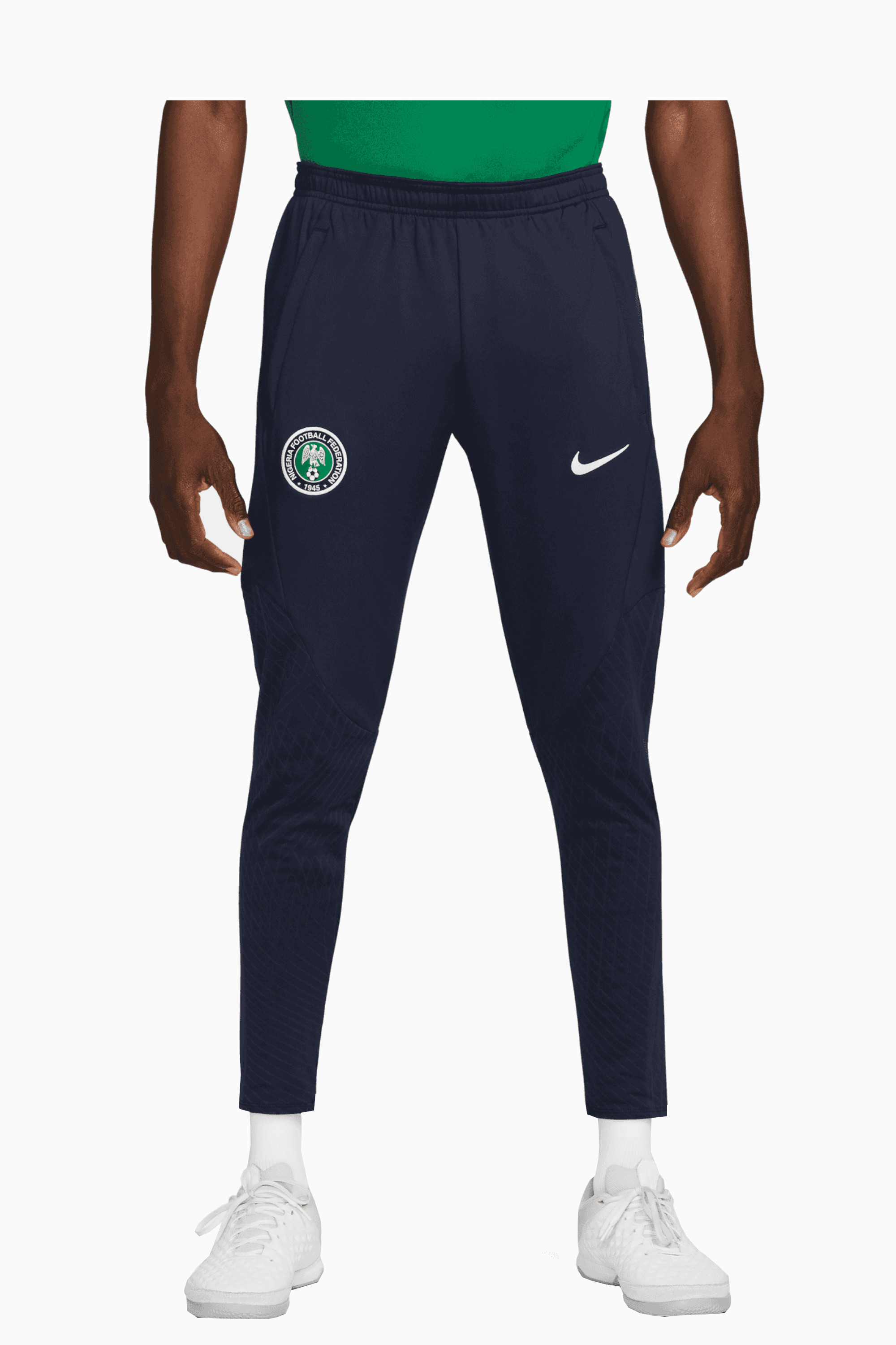 Spodnie Reprezentacji Nigerii Nike 2022 Strike - Granatowy