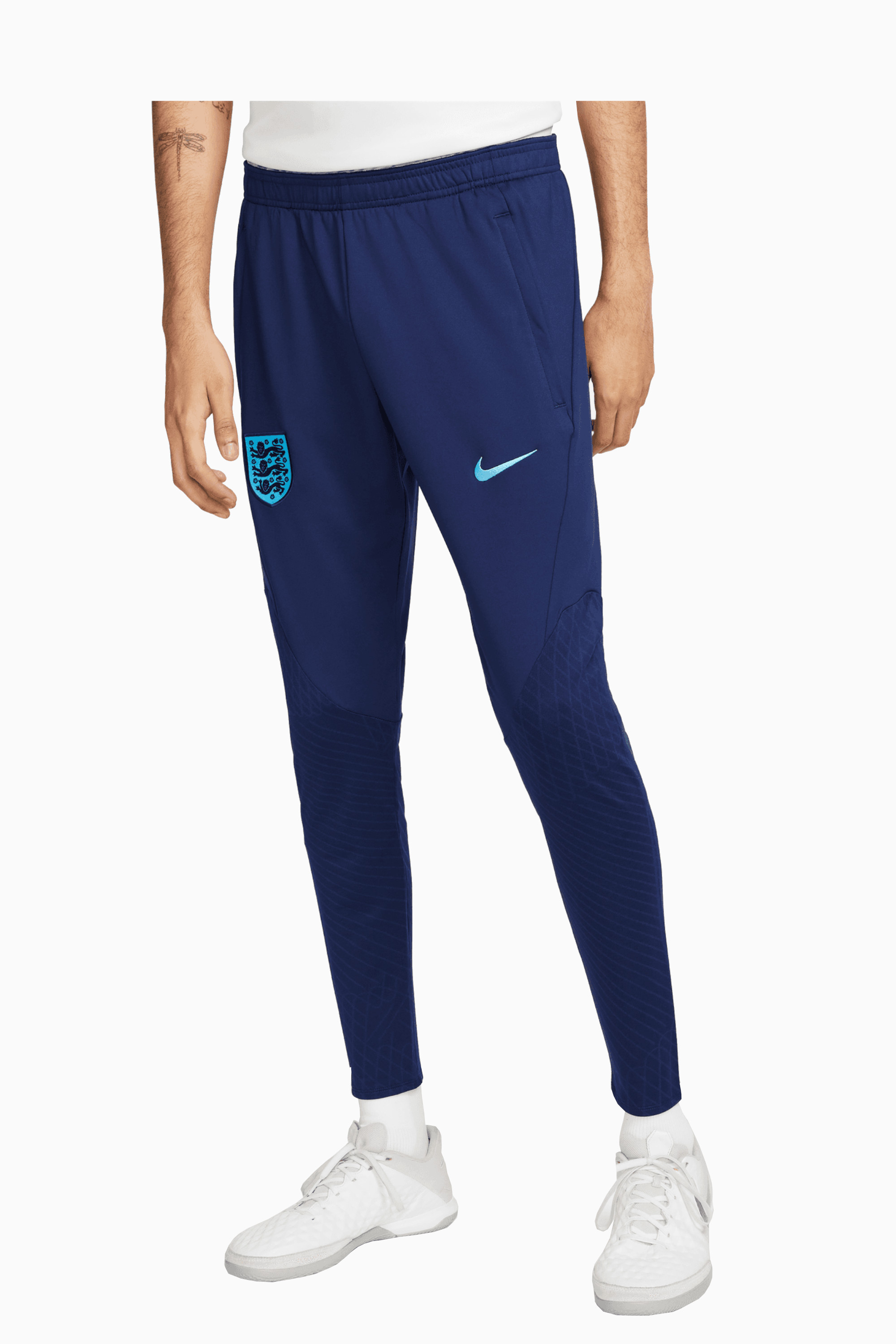 Spodnie Reprezentacji Anglii Nike 2022 Strike - Granatowy